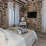 Seafront In Historical Cippico Castle Kastela