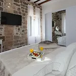 Seafront In Historical Cippico Castle *