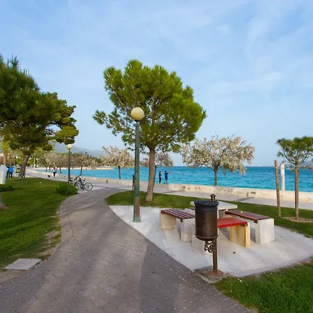 Seafront In Historical Cippico Castle *