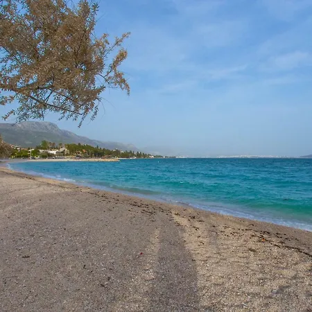 Seafront In Historical Cippico Castle *